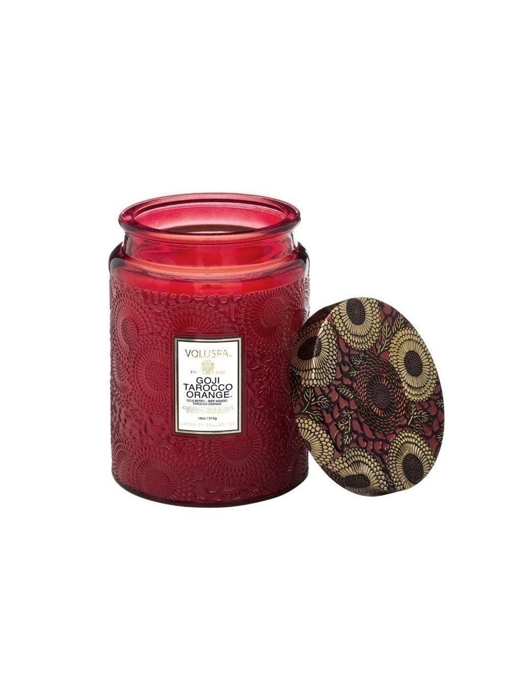 New Voluspa orange and goji candle